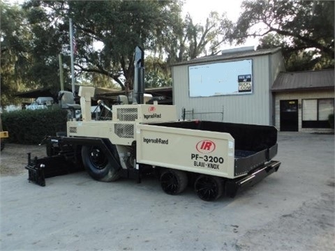 Pavimentadoras Ingersoll-rand PF3200