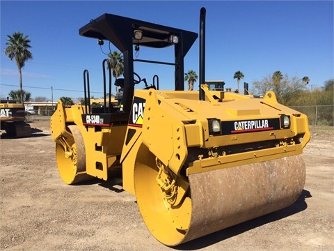 Compactadora Vibratoria Caterpillar CB-534D usada de importacion Ref.: 1424198330848922 No. 4