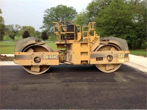 Compactadora De Doble Rodillo Caterpillar CB-534C usada de import Ref.: 1429843873915573 No. 2