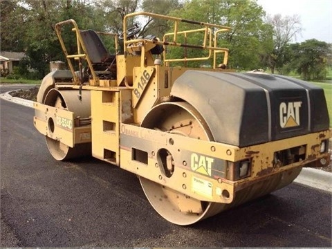 Compactadora De Doble Rodillo Caterpillar CB-534C usada de import Ref.: 1429843873915573 No. 4