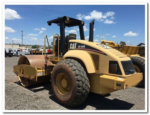 Compactadora Vibratoria Caterpillar CS-563E usada de importacion Ref.: 1436300588327421 No. 4