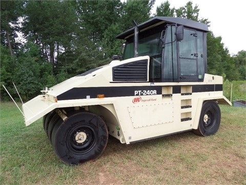 Compactors Tires Asphalt Ingersoll-rand PT240R