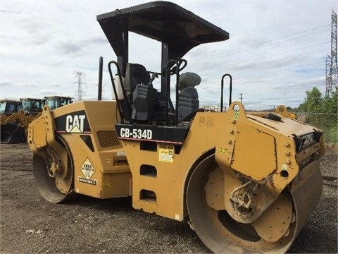 Compactadora Vibratoria Caterpillar CB-534D usada a la venta Ref.: 1443472091642299 No. 2