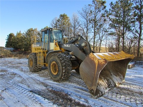 Cargadoras Sobre Ruedas Deere 744J