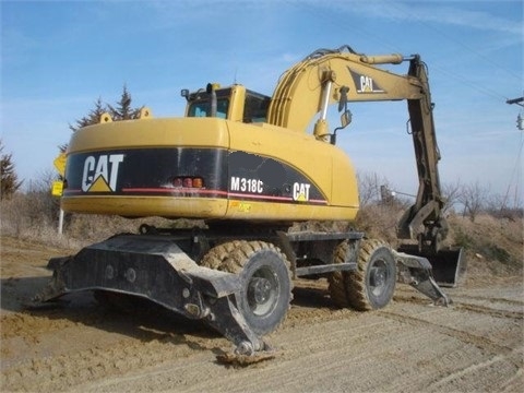 Excavadora Sobre Ruedas Caterpillar M318C usada de importacion Ref.: 1448915535428652 No. 4