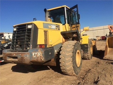 Cargadoras Sobre Ruedas Komatsu WA380