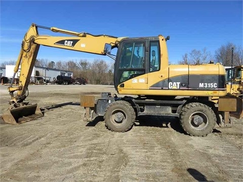 Excavadora Sobre Ruedas Caterpillar M315C