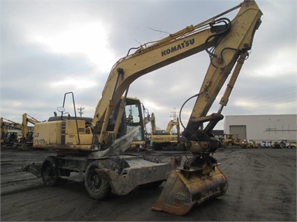 Excavadora Sobre Ruedas Komatsu PW170 en venta, usada Ref.: 1457477054489899 No. 2