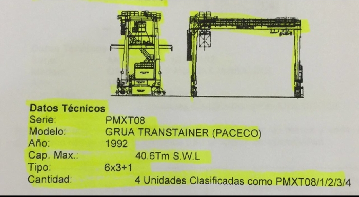 Grua Tipo Portico Shuttlelift ISL30B  Ref.: 1464360901278664 No. 2