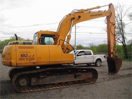 Excavadoras Hidraulicas Hyundai ROBEX 180 LC-3 en venta, usada Ref.: 1471446225915405 No. 4