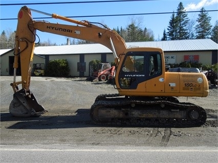 Excavadoras Hidraulicas Hyundai ROBEX 180 LC-3 en venta, usada Ref.: 1471446732609127 No. 4