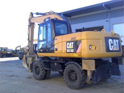 Excavadora Sobre Ruedas Caterpillar M318D