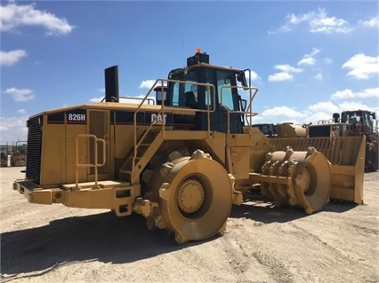 Compactadoras Suelos Y Rellenos Caterpillar 826H de medio uso en  Ref.: 1480462277164683 No. 4