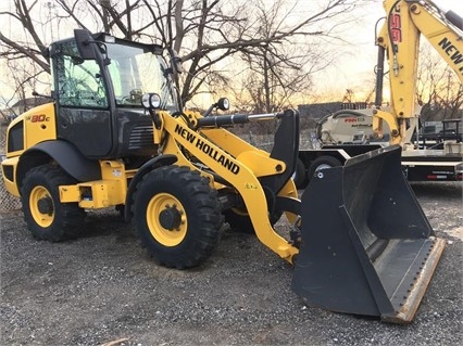 Cargadoras Sobre Ruedas New Holland W80