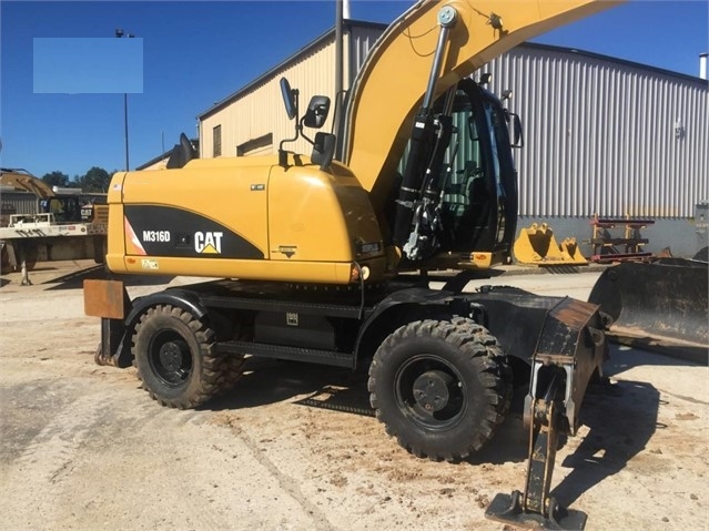 Excavadora Sobre Ruedas Caterpillar M316D usada a buen precio Ref.: 1493346289580779 No. 2