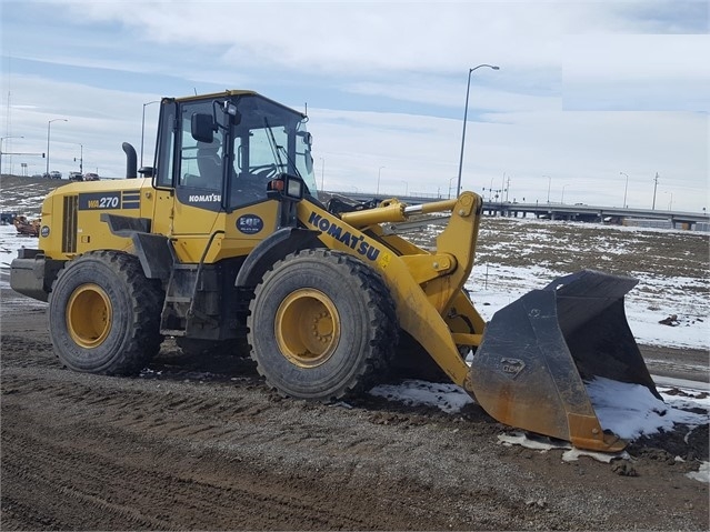 Cargadoras Sobre Ruedas Komatsu WA270