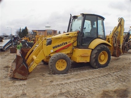 Retroexcavadoras Komatsu WB140