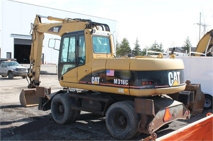 Excavadora Sobre Ruedas Caterpillar M316C importada en buenas con Ref.: 1502229362102744 No. 2