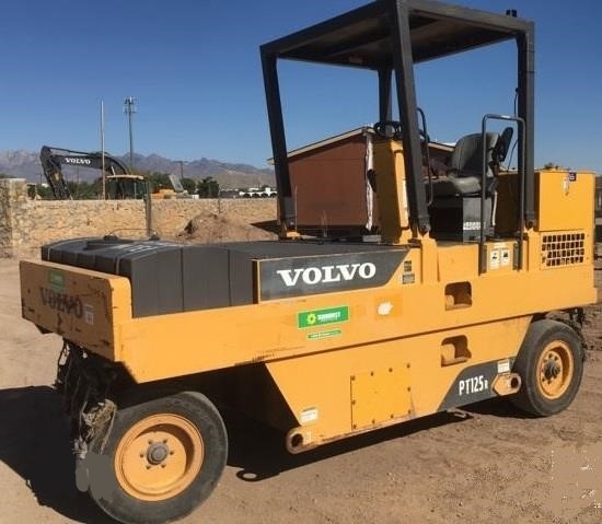 Compactors Tires Asphalt Volvo PT125R