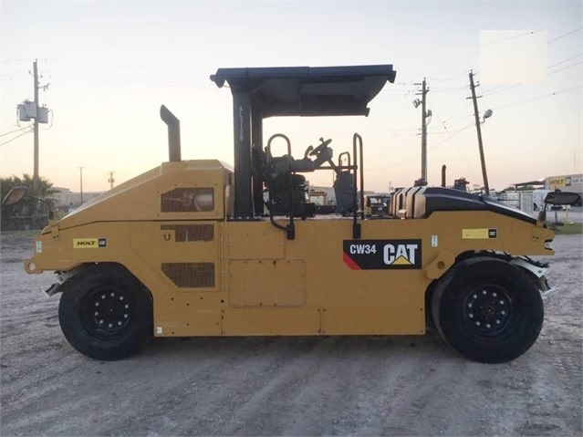 Compactors Tires Asphalt Caterpillar CW34