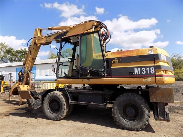 Excavadora Sobre Ruedas Caterpillar M318D