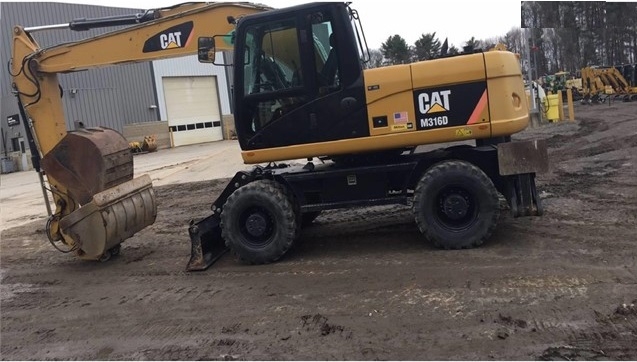 Excavadora Sobre Ruedas Caterpillar M316D de segunda mano a la ve Ref.: 1543422408720105 No. 3