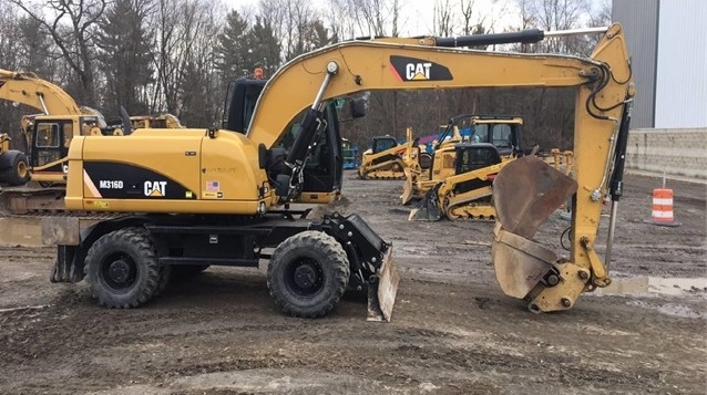 Excavadora Sobre Ruedas Caterpillar M316D de segunda mano a la ve Ref.: 1543422408720105 No. 4