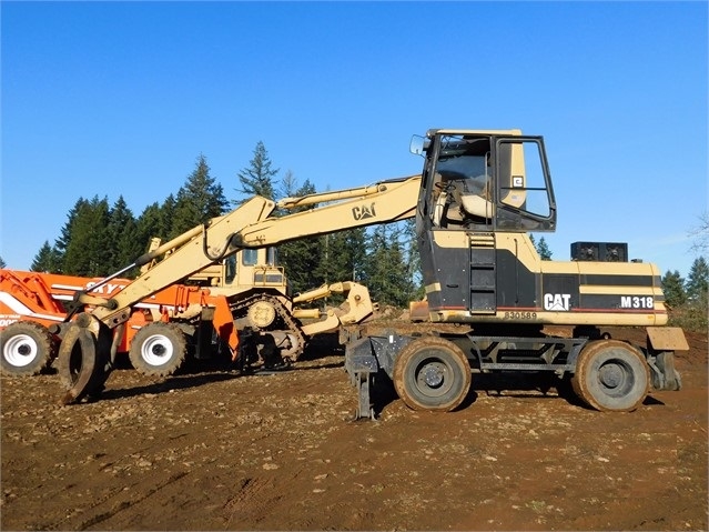 Excavadora Sobre Ruedas Caterpillar M318C usada a la venta Ref.: 1551115364560406 No. 2