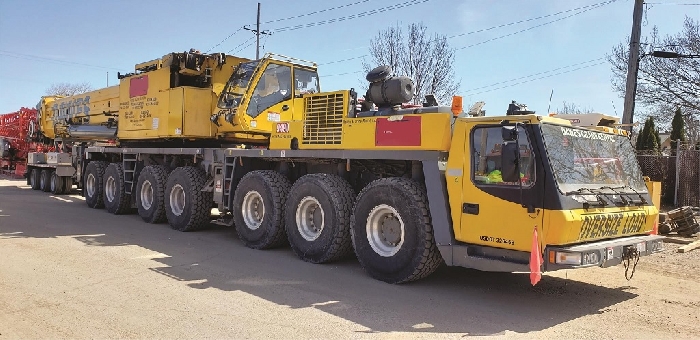 Cranes Grove GMK7550