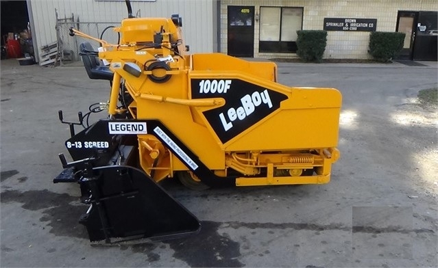 Pavimentadoras Leeboy 1000F