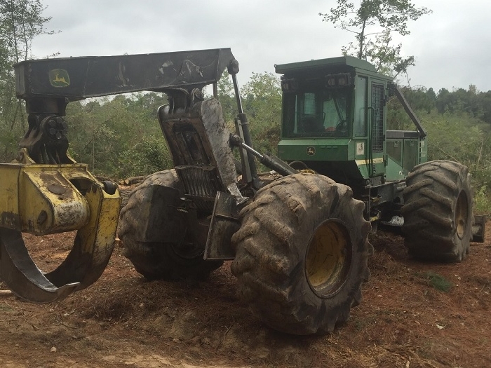 Forestales Maquinas Deere 648H