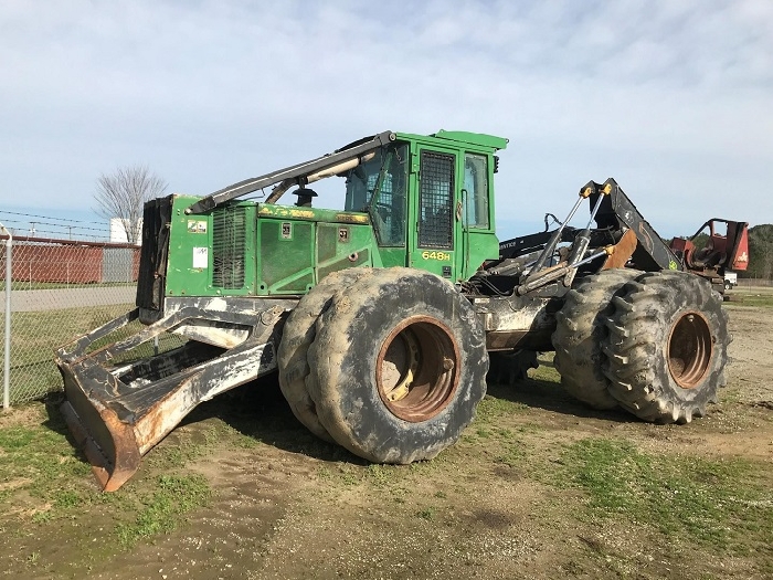 Forestales Maquinas Deere 648H de segunda mano Ref.: 1587157560600603 No. 3