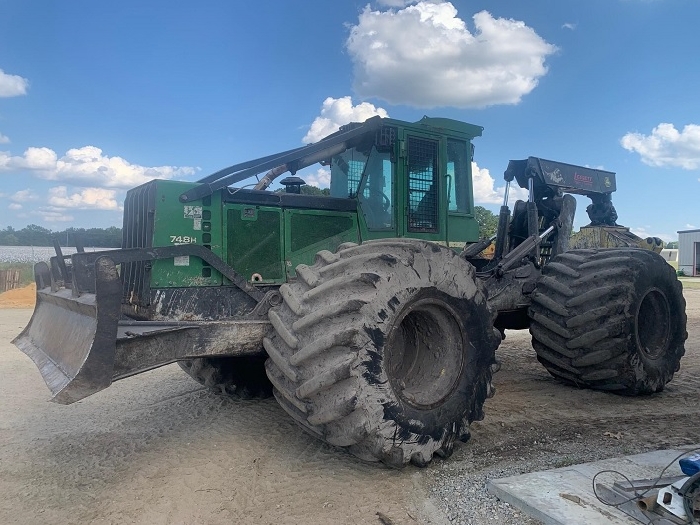 Forestales Maquinas Deere 748H