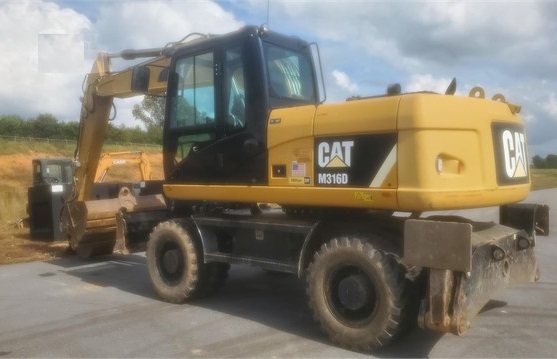 Excavadora Sobre Ruedas Caterpillar M316D importada en buenas con Ref.: 1602614883925617 No. 2