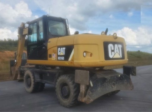 Excavadora Sobre Ruedas Caterpillar M316D importada en buenas con Ref.: 1602614883925617 No. 4