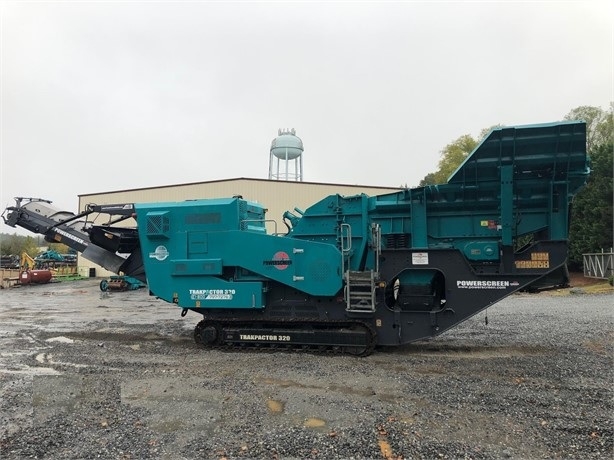 Crushing Machines Powerscreen TRAKPACTOR 320