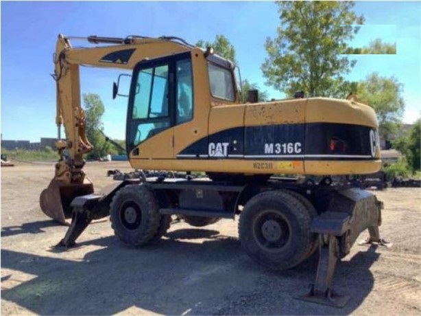 Excavadora Sobre Ruedas Caterpillar M316C en venta Ref.: 1715881039372617 No. 2