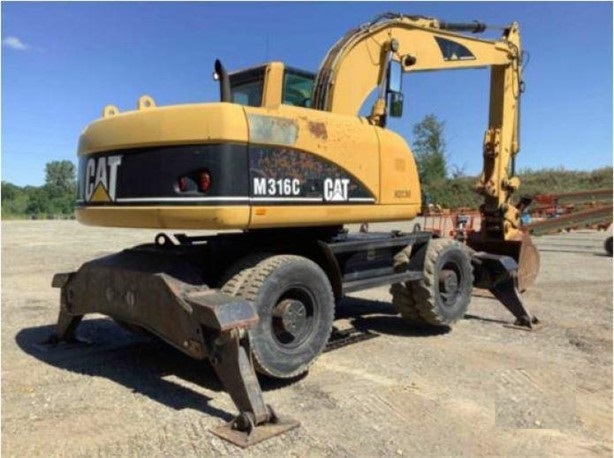 Excavadora Sobre Ruedas Caterpillar M316C en venta Ref.: 1715881039372617 No. 4