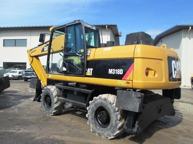 Excavadora Sobre Ruedas Caterpillar M318D