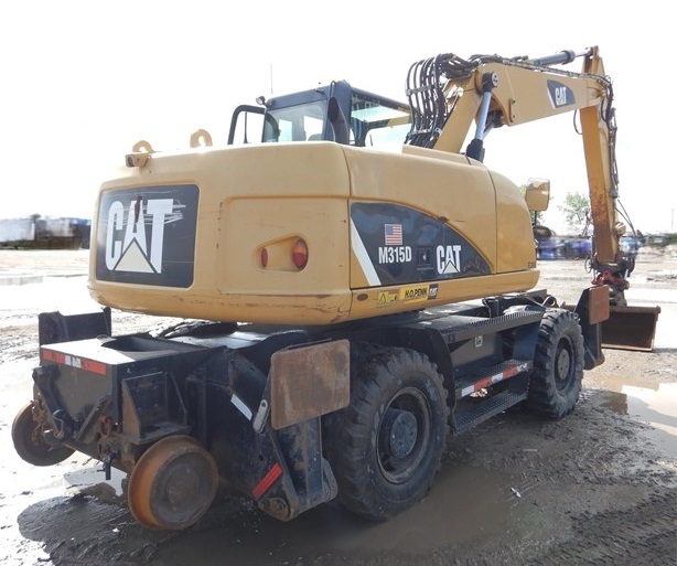 Excavadora Sobre Ruedas Caterpillar M315D seminueva en perfecto e Ref.: 1728060276463374 No. 4