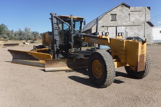 Motoconformadoras Deere 770D